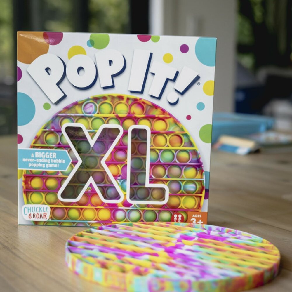 NEW Chuckle & Roar Pop It! XL- The Jumbo Never-Ending Bubble Popping Game